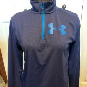 Youth XL Blue Under Armour Pullover